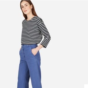Everlane Breton Striped Cotton Tee
